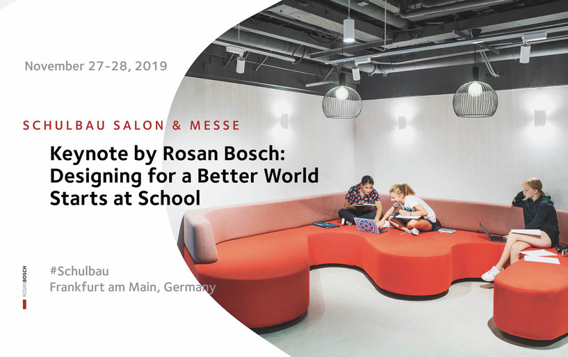 Rosan Bosch | Keynote at SCHULBAU Salon & Messe in Frankfurt